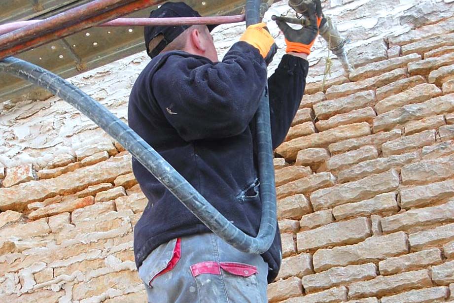 rénovation de façade ou de mur en pierre sur chaumont en haute-marne